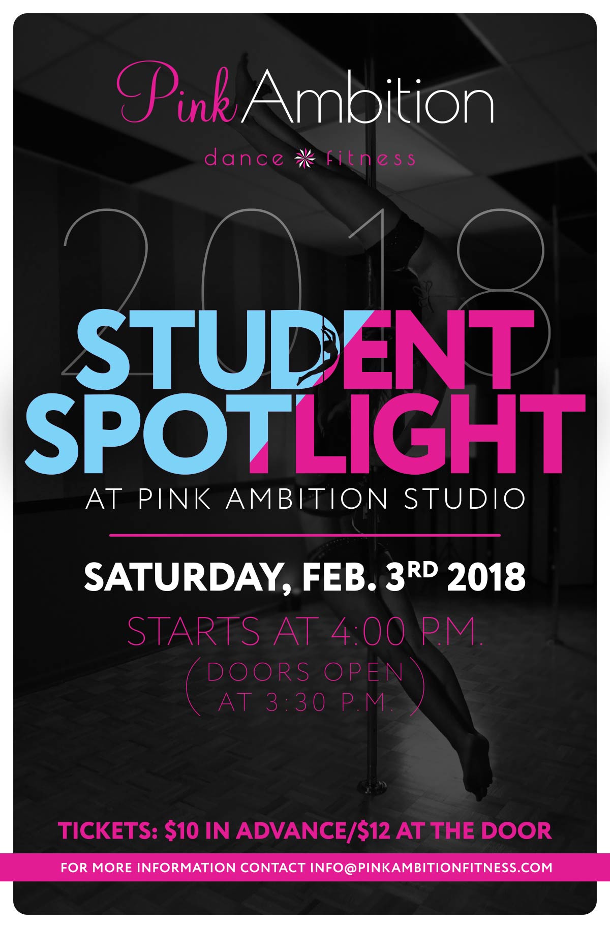 Student Spotlight 2018 at Pink Ambition